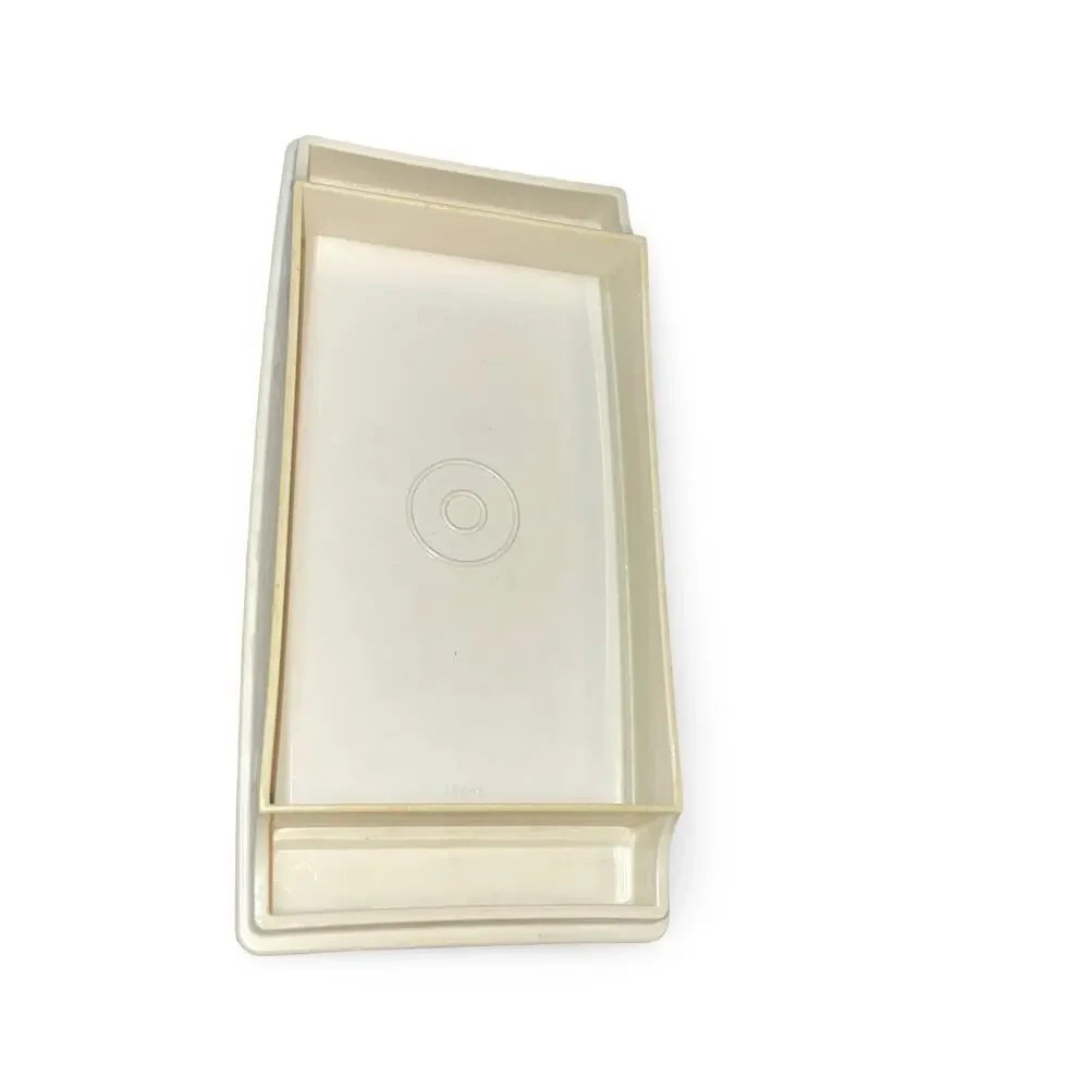 Tupperware Butter Keeper Replacement Base Only 1512 Almond Tan Beige Vintage USA
